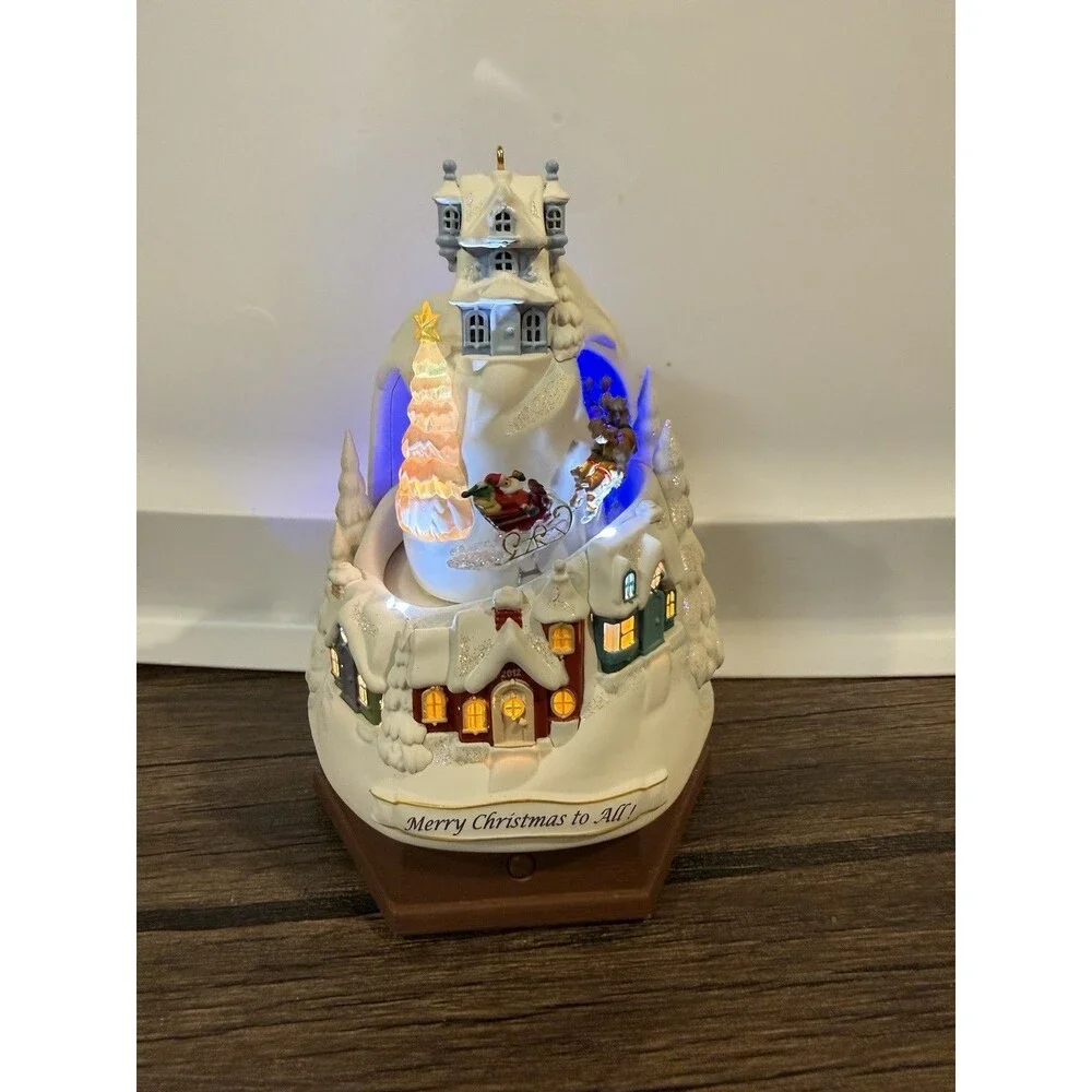 Vintage  Hallmark Keepsake Ornament  2012  Merry Christmas To All! QXG4501